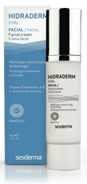 Hidraderm facial cream (Mediderma, Испания) 